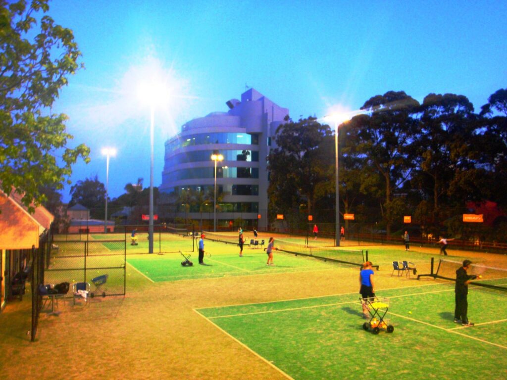 Tennis clubs in Sydney